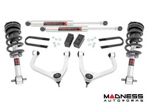 GMC Sierra 1500 Lift Kit - 3.5in - M1 Loaded Struts w/ M1 Rear Shocks - Multi-Leaf Rear Springs - Aluminum Upper Control Arms